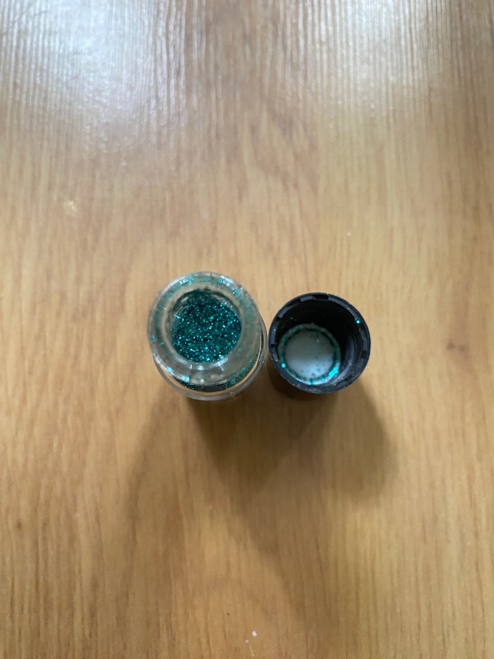 Mac pigment Parlak Turkuaz far glitter sim - Görsel 4