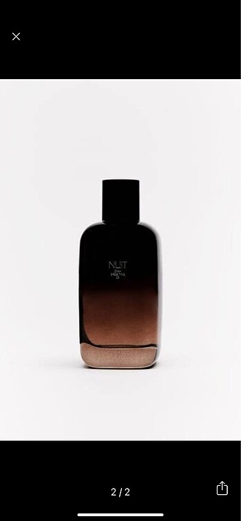 Zara kadın parfüm nuit 180ml