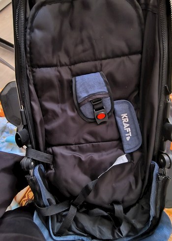 Kraft Travel Sistem Koyu Mavi Bebek Arabası - Görsel 3