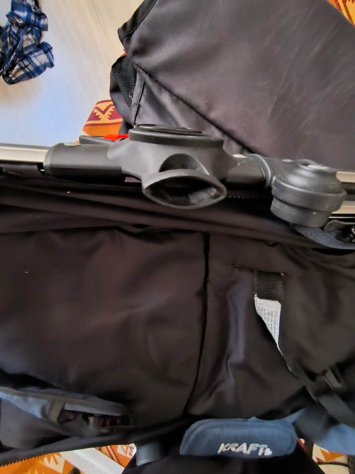 Kraft Travel Sistem Koyu Mavi Bebek Arabası - Görsel 5