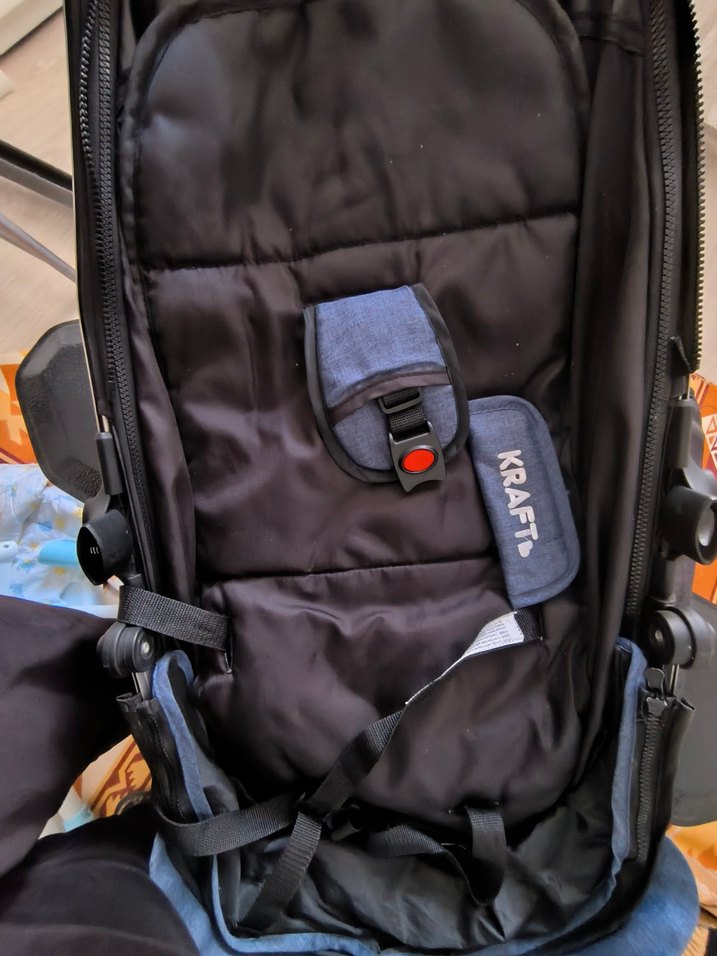 Kraft Travel Sistem Koyu Mavi Bebek Arabası - Görsel 3