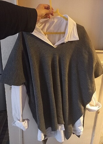 Oversize Gri süveter