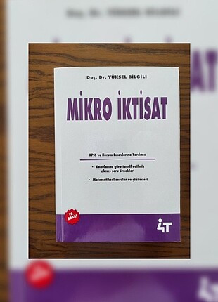 Mikro iktisat