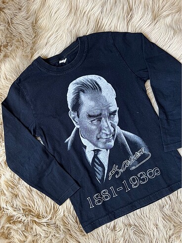Uzun kollu Atatürk tshırt
