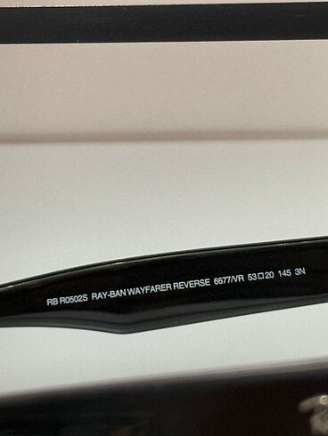  Beden Rayban Wayfarer reverse 53 Ekartman Unisex