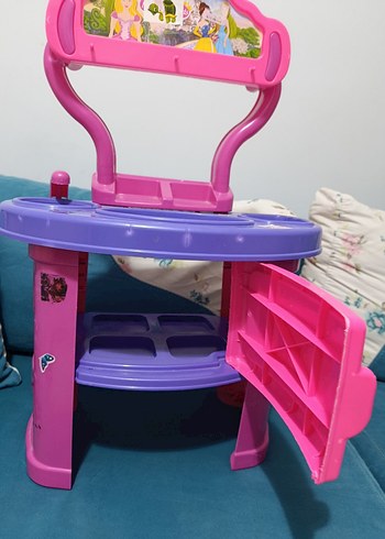 Renkli Pembe Çocuk Oyun mutfak  Masası - Görsel 2