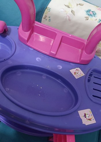 Renkli Pembe Çocuk Oyun mutfak  Masası - Görsel 3