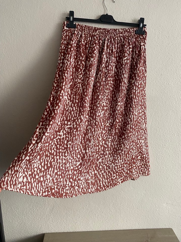 LCW Marka Yırtmaçlı Yazlık Etek - Görsel 3