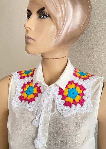 Motifli Seyyar Yaka - Görsel 4