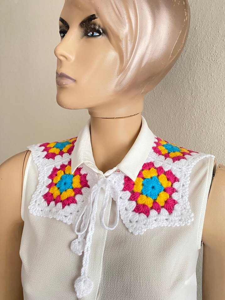 Motifli Seyyar Yaka - Görsel 4