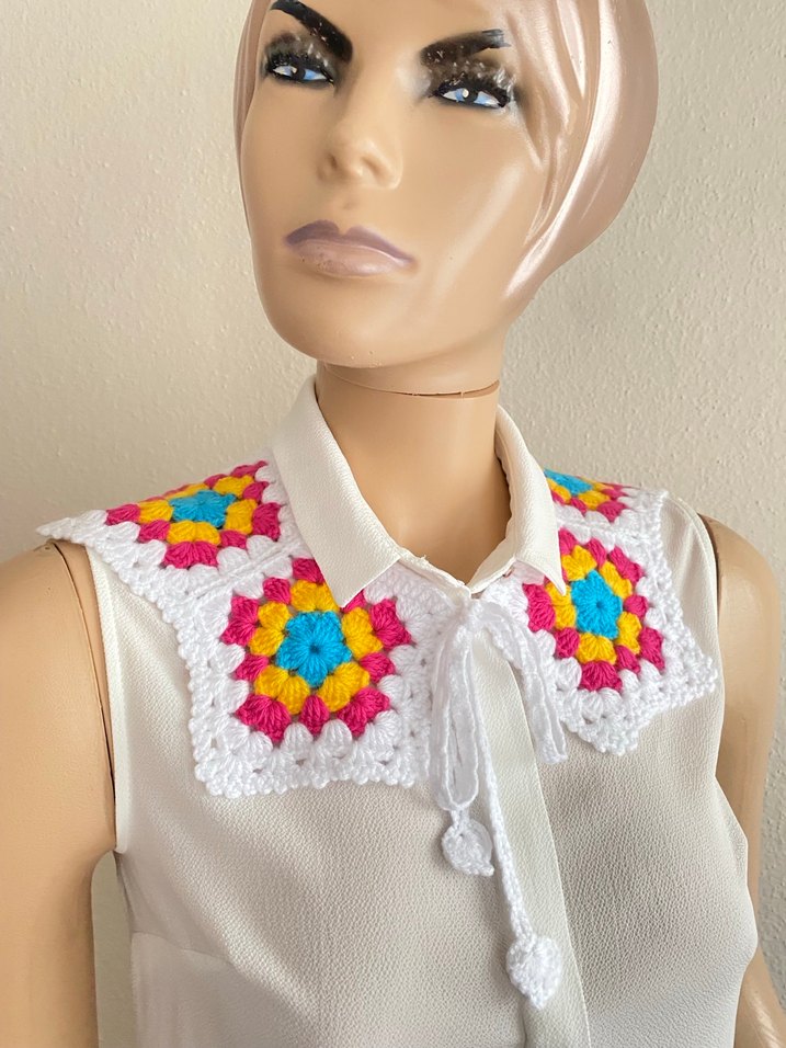 Motifli Seyyar Yaka - Görsel 3