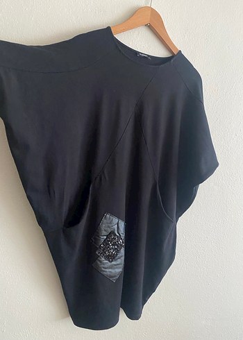 Siyah Kadın Salaş Elbise - Görsel 2