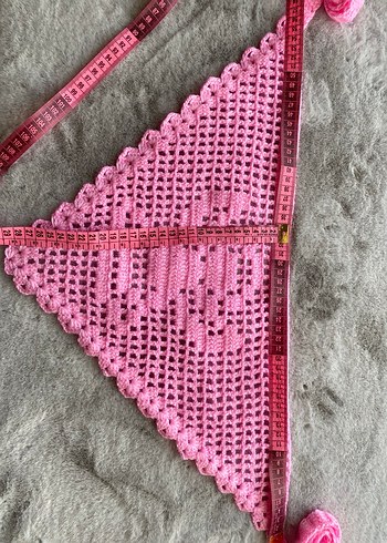 Pembe Melekler Bandana - Görsel 3