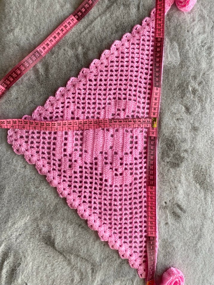 Pembe Melekler Bandana - Görsel 3