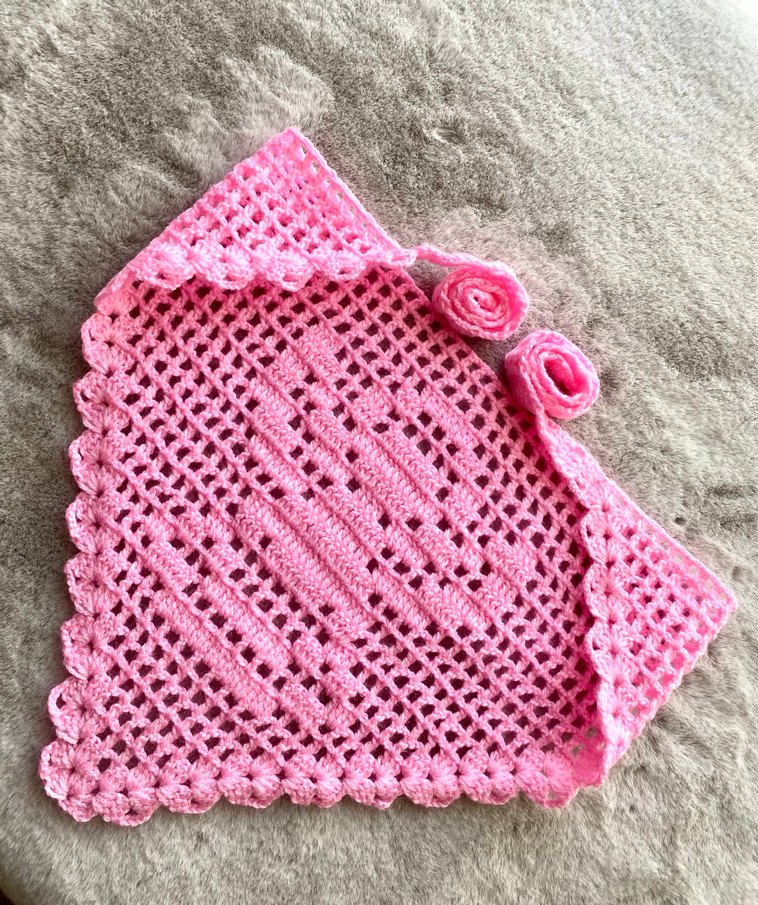 Pembe Melekler Bandana - Görsel 2