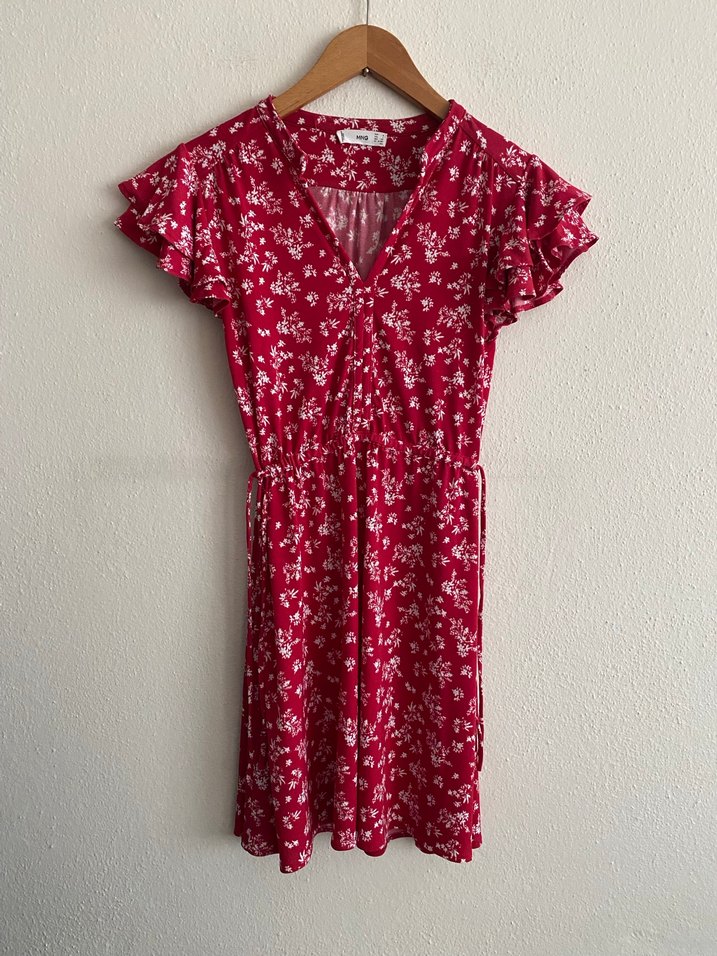 Mango Desenli Elbise - Görsel 2