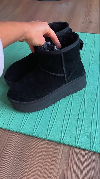 Ugg mini platform bot - Görsel 5