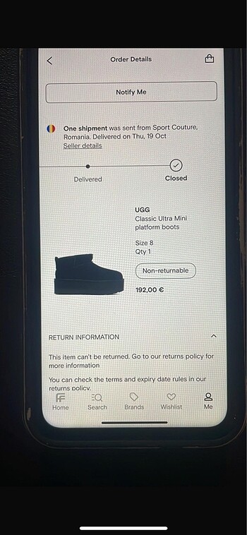 Ugg mini platform bot - Görsel 6