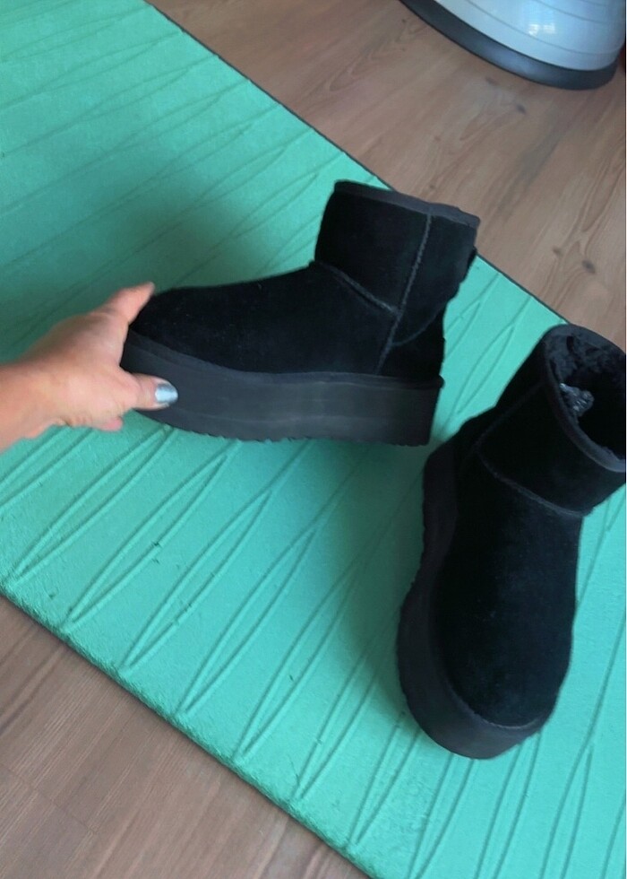 Ugg mini platform bot - Görsel 4