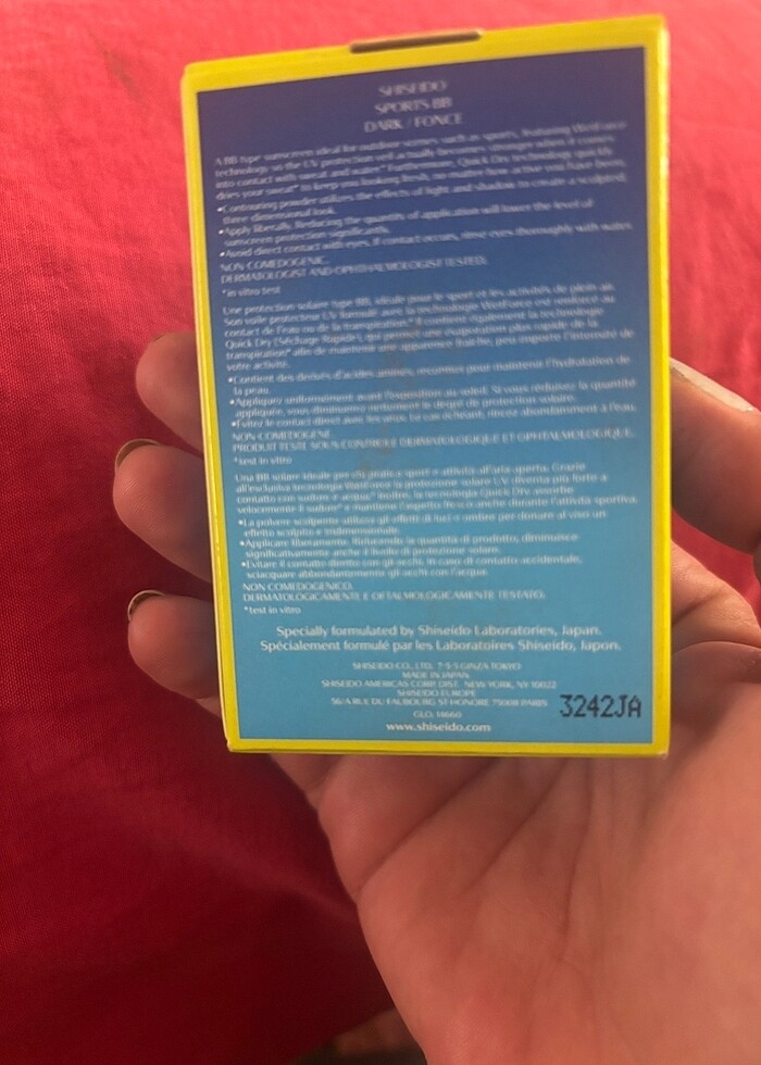 Shisehido kapatıcılı güneş kremi - Görsel 4