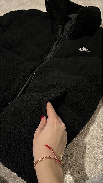Nike Nike peluş kalın mont