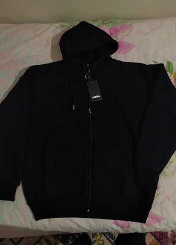 xl Beden siyah Renk Kapşonlu sweatshirt 