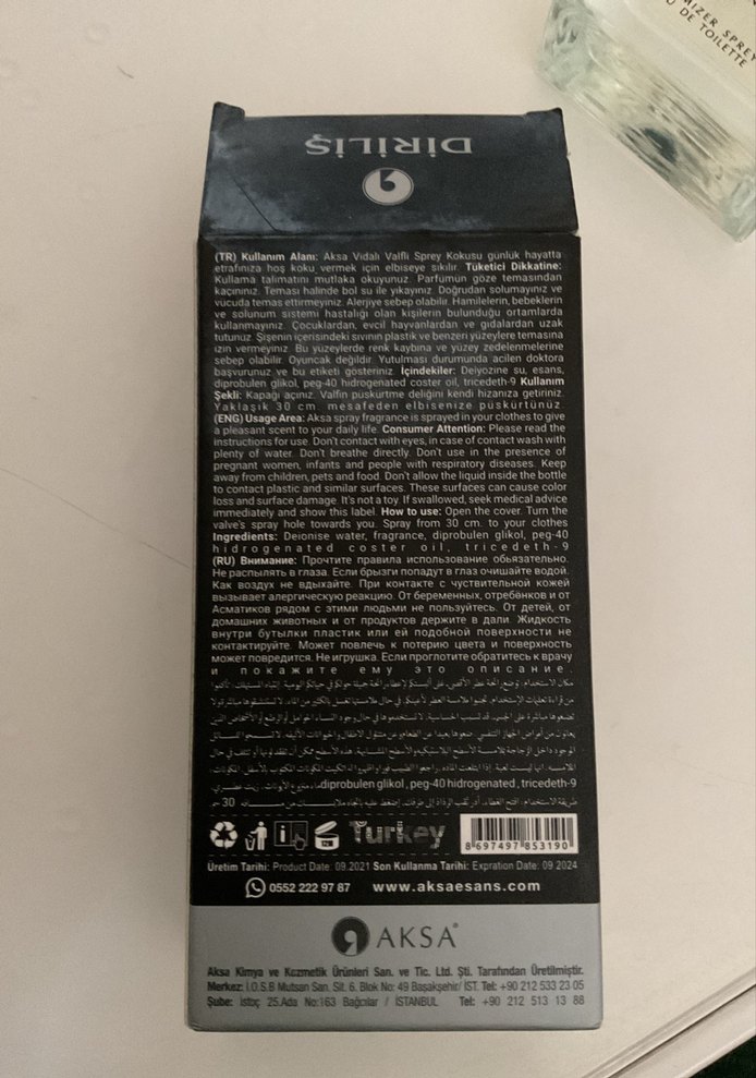 50 ml aksa diriliş alkolsüz parfüm - Görsel 3