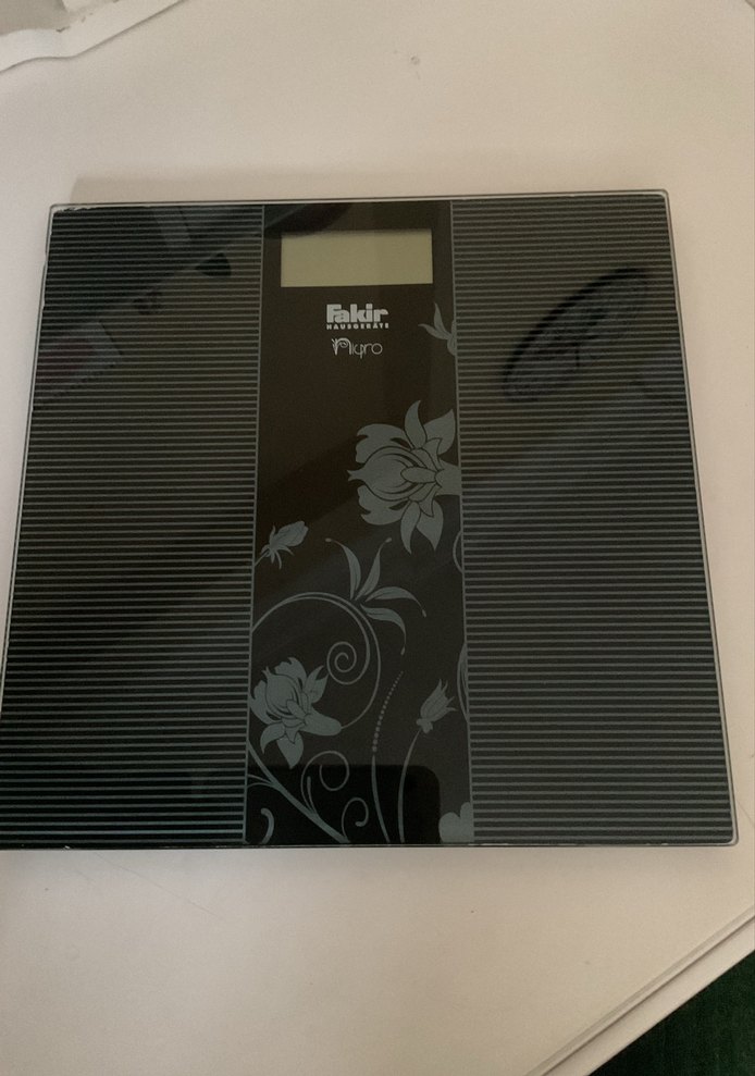 Fakir Dijital Siyah Banyo Tartısı - Görsel 2