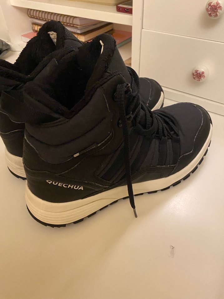 Siyah quechua erkek Bot waterproof - Görsel 5