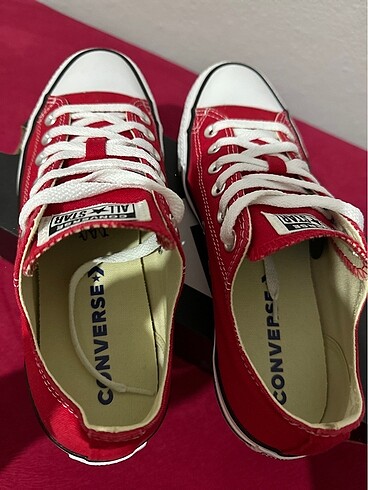40 Beden kırmızı Renk KIRMIZI CONVERSE