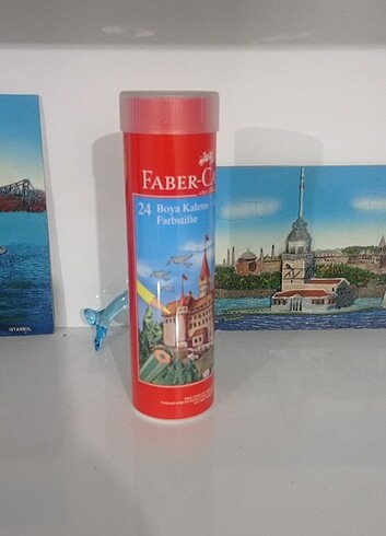  Beden Renk Faber-Castell Metal Tüpte Kuru Boya Kalemi Karışık Renk 24'lü Pa