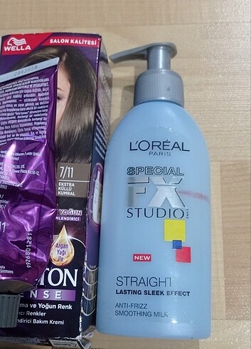 saç boyaları toplu olarak 
L'Oreal saç düzleştirici 
işaretli ye - Görsel 3