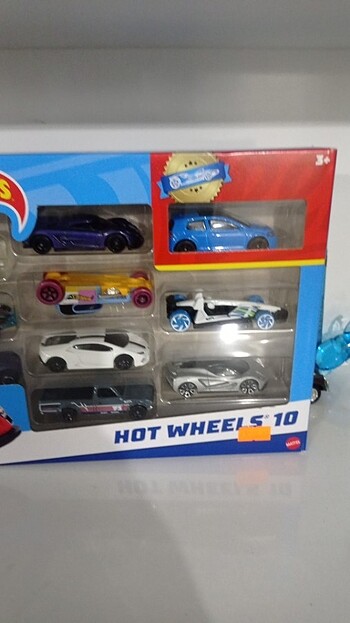  Hot Wheels 54886 10'lu Araba Seti 