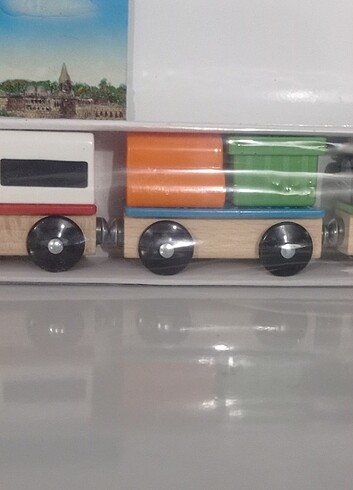 IKEA LILLABO Tren Seti, Çok Renkli
