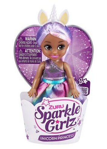 Zuru Sparkle Girlz 4.7 İnç Prenses ve Tek Boynuzlu Bebek