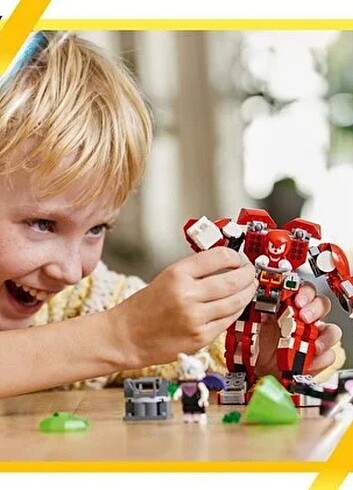 Beden LEGO Sonic the Hedgehog Knuckles?ın Gardiyan Robotu 76996 Parça