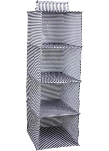   4 Gözlü Dolap Organizer Zebra Model