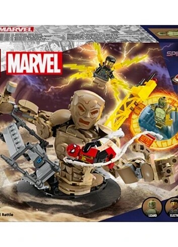 LEGO ® Marvel Örümcek Adam Kum Adam#a Karşı 76280