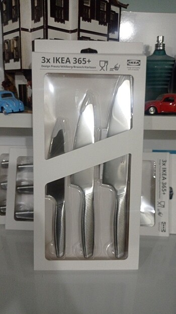 IKEA 365+bıçak seti, paslanmaz çelik, 3 parça