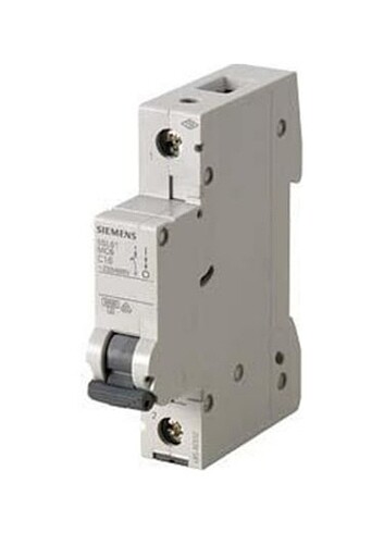 Siemens 5SL6110-6YA 1P 10 A 6 kA B Tipi Otomatik Elektrik Sigort