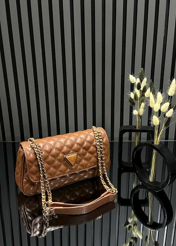 Zincir Detaylı Deri Kadın Çanta - Görsel 8