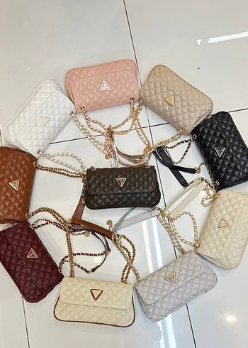 Zincir Detaylı Deri Kadın Çanta - Görsel 13