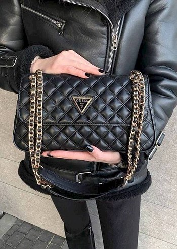 Zincir Detaylı Deri Kadın Çanta - Görsel 12