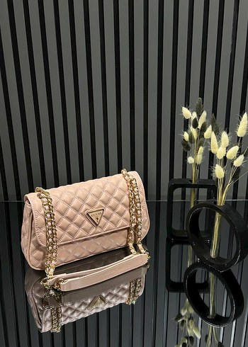 Zincir Detaylı Deri Kadın Çanta - Görsel 3