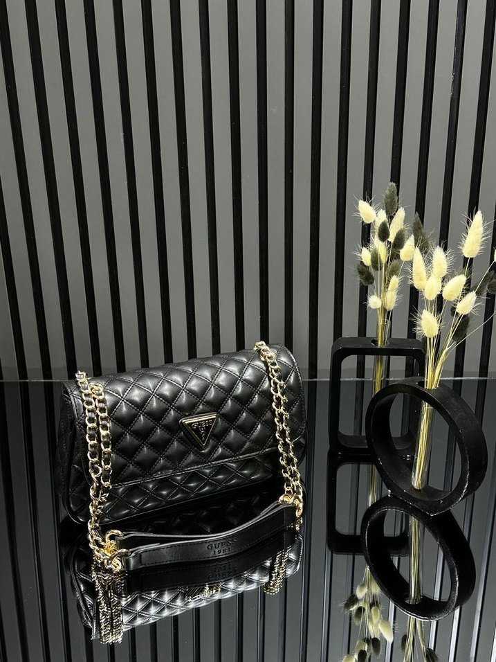 Zincir Detaylı Deri Kadın Çanta - Görsel 2