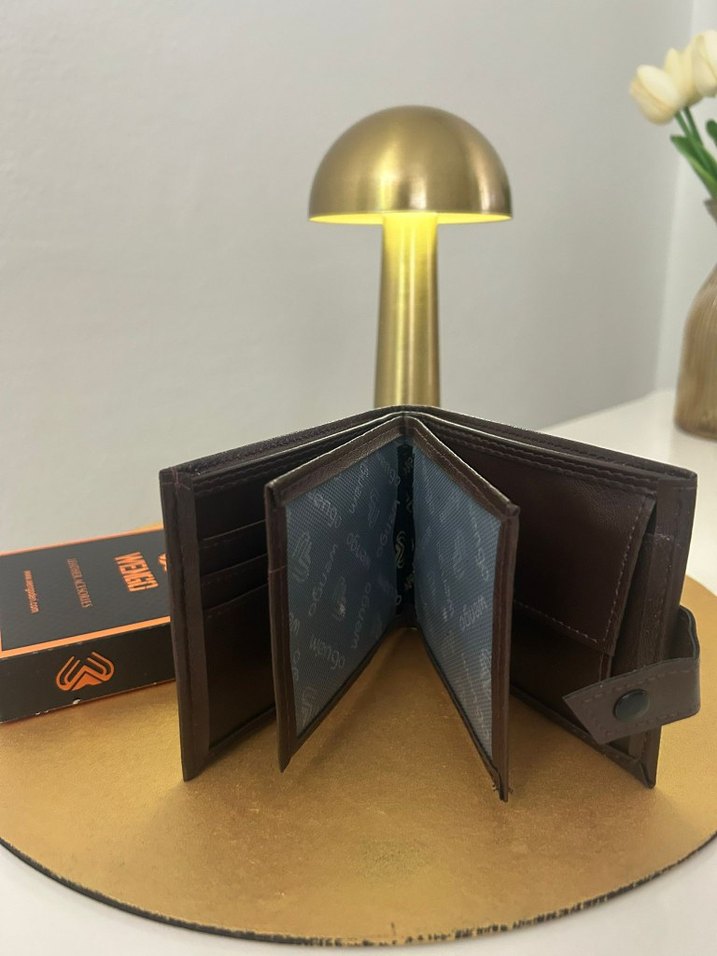 suni deri erkek cüzdan - Görsel 3