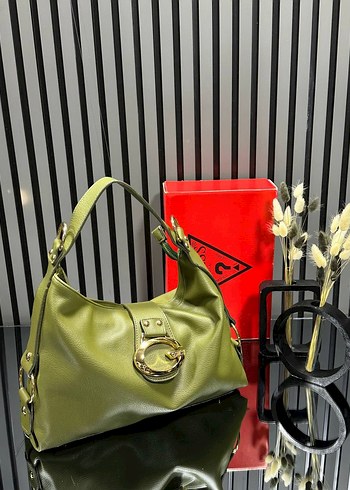 Tokalı Siyah Deri Kadın Omuz Çantası - Görsel 9