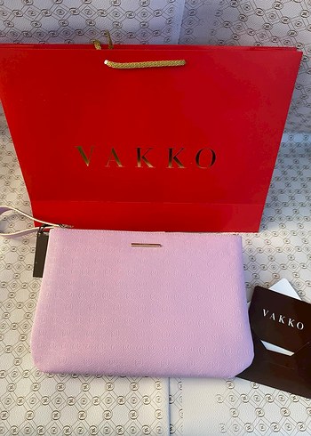 Pembe Baskılı Fermuarlı Kadın Cüzdanı