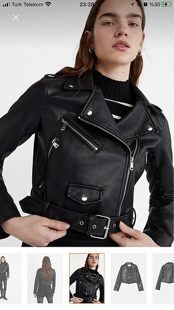 Stradivarius Stradivarius Biker Ceket