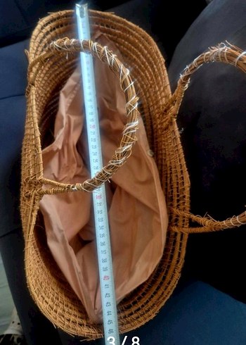 hasır canta buyuk boy - Görsel 2